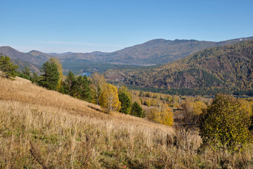 Obraz premium Altai mountains in autumn