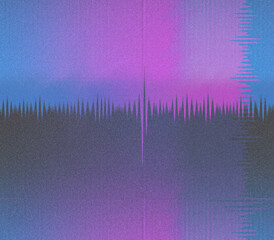 Abstraact wavy glitch art background image.