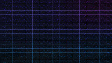 Abstract glitch art grid background image.