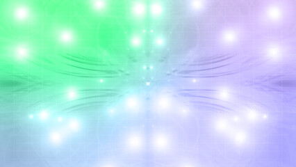 Abstract neon gradient grid shape background image.