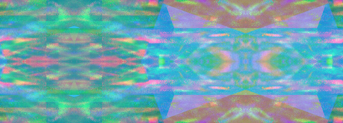 Abstract kaleidoscope pattern background image. - obrazy, fototapety, plakaty