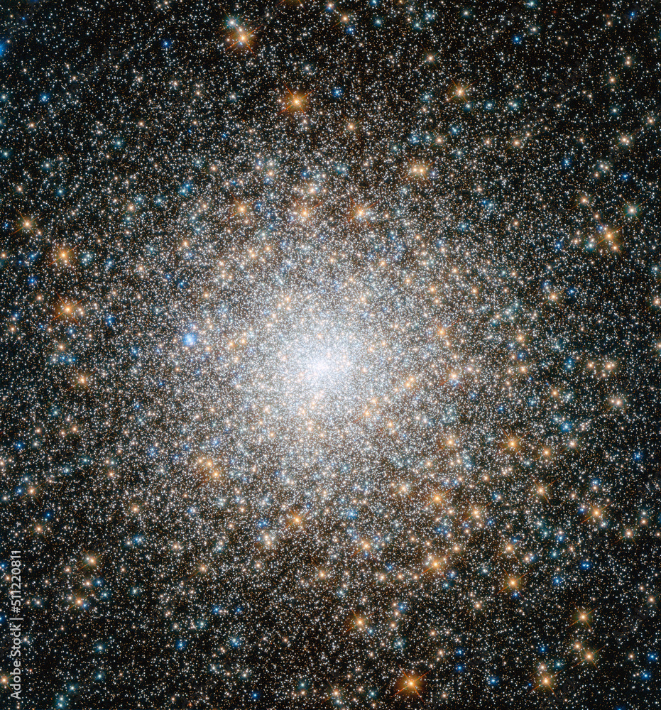 Canvas Prints globular cluster m15 in constellation of pegasus