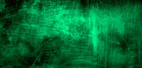 Fototapeta na wymiar Dirty green cement wall for background