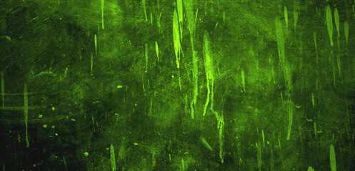 Dirty green cement wall for background