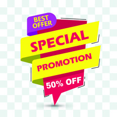 Modern Promotion Sales Elements