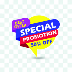 Modern Promotion Sales Elements