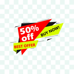 Special Promotion sale discount banner template