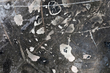 abstract form and texture on the floor