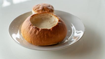 dessert cake on plate