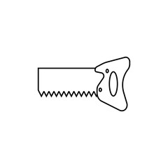 chainsaw vector icon illustration design