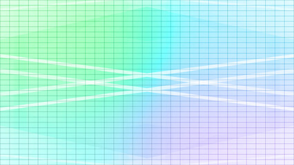 Obraz premium Abstract neon kaleidoscope grid shape background image.