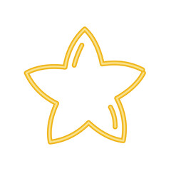 star neon light style