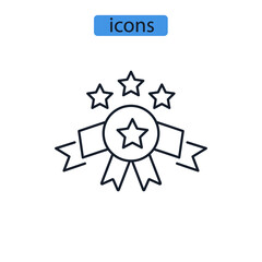 results icons  symbol vector elements for infographic web