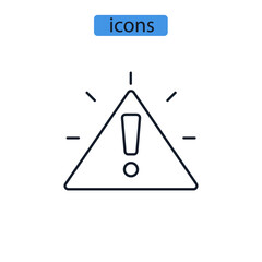 incident icons  symbol vector elements for infographic web