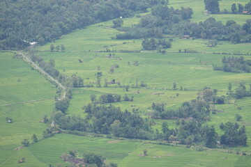 landscape in the mountains
