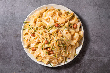 Chinese Food Snacks Liangpi (cold noodle)