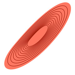 abstract irregular elements ,random elements, wavy