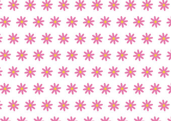 ピンクのコスモスのパターン