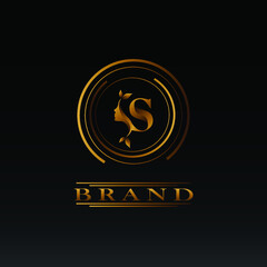 Alphabet Modern Gradient Luxury Logo Design