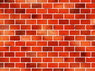 赤茶色のレンガ（ヨコ）