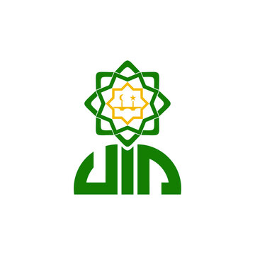 Vector Islamic logo initial UIN