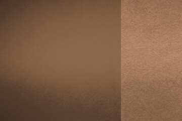 Fototapeta premium Dark and light Blur vs clear tan Brown textured Background with fine details