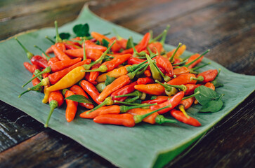 hot and spicy thai pepper