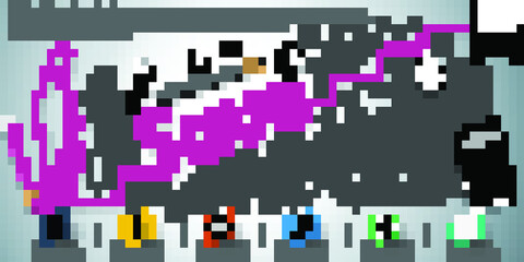 Illustration business.design modern  idea and concept think creativity. for brainstorm,Social network,success,plan,think,search,analyze,communicate, futuristic idea innovation technology.