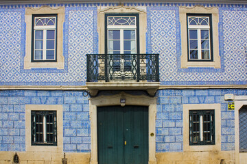Obraz na płótnie Canvas Architecture of district Belem in Lisbon, Portugal