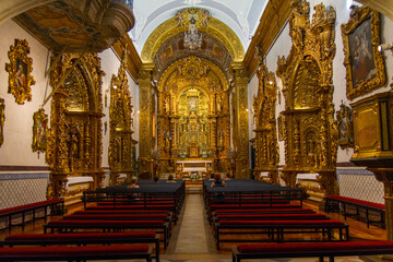 Fototapeta premium Ciudad de Faro, region de Algarve, pais de Portugal