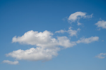 Fototapeta premium 青空と白い雲１