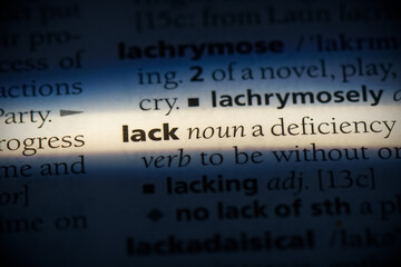 lack