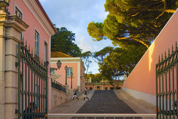 National Palace of Belém - residence for the Portuguese Republic president in Lisbon, Portugal