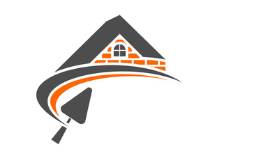 maçon construction bâtiment logo