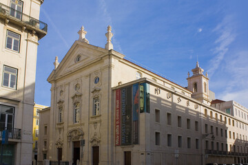 National Museum of Contemporary Art - Chiado Museum at Municipal Square in Lisbon, Portugal