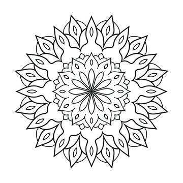 Mandala Flower Design for Female Tattoo - Etsy