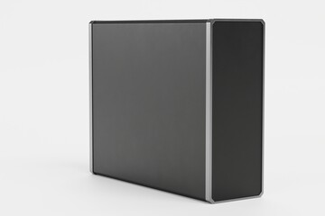 Realistic 3D Render of PC Case
