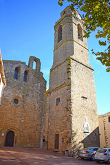 Iglesia de Sant Julià en Corçà, Girona Cataluña España
