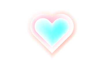 pastel abstract backgrounds. heart design in pastel colors