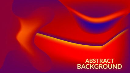 ABSTRACT COLORFUL GRADIENT MESH BACKGROUND. GOOD FOR MODERN WALLPAPER ,COVER POSTER DESIGN