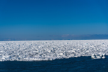 流氷　北海道　納沙布岬 © Yusei