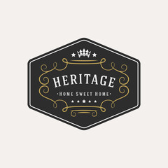 Flourish calligraphy frame design for labels, banner, logo, emblem, menu, sticker and other design. Vintage Decorative Flourishes Calligraphic