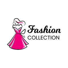 Beauty Fashion Female Logo Premium Vector Design