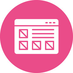 Wireframe Icon