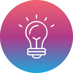 Fototapeta premium Idea Icon