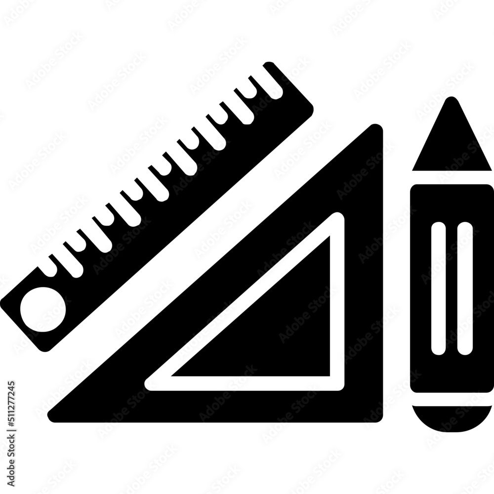 Wall mural Design Tools Icon