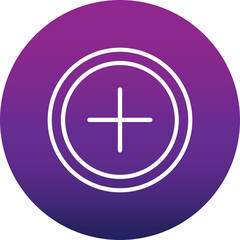 Obraz premium Plus Sign Icon
