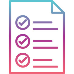 Obraz premium Tick Mark Icon