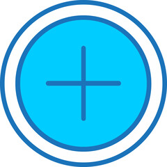 Obraz premium Plus Sign Icon