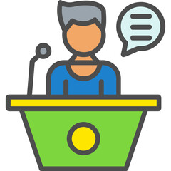 Speaking Icon